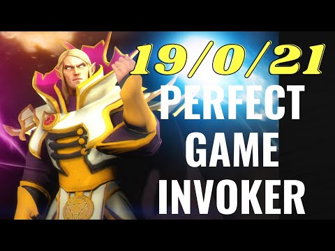 PERFECT INVOKER GAME 5 MAN RANKED DOMINATION NO DEATHS - Invoker Highlights #9