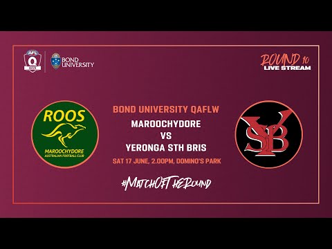 LIVE QAFLW ROUND 10 - Maroochydore v Yeronga South Brisbane