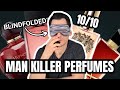 MAN REACTS TO 12 ULTIMATE MAN KILLER PERFUMES Blindfolded