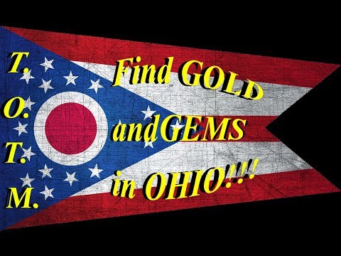 Where to FIND GOLD and RARE MINERALS in OHIO!