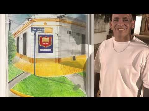 Villa Cañas.Neri Villalba . Percusionista y dibujante 