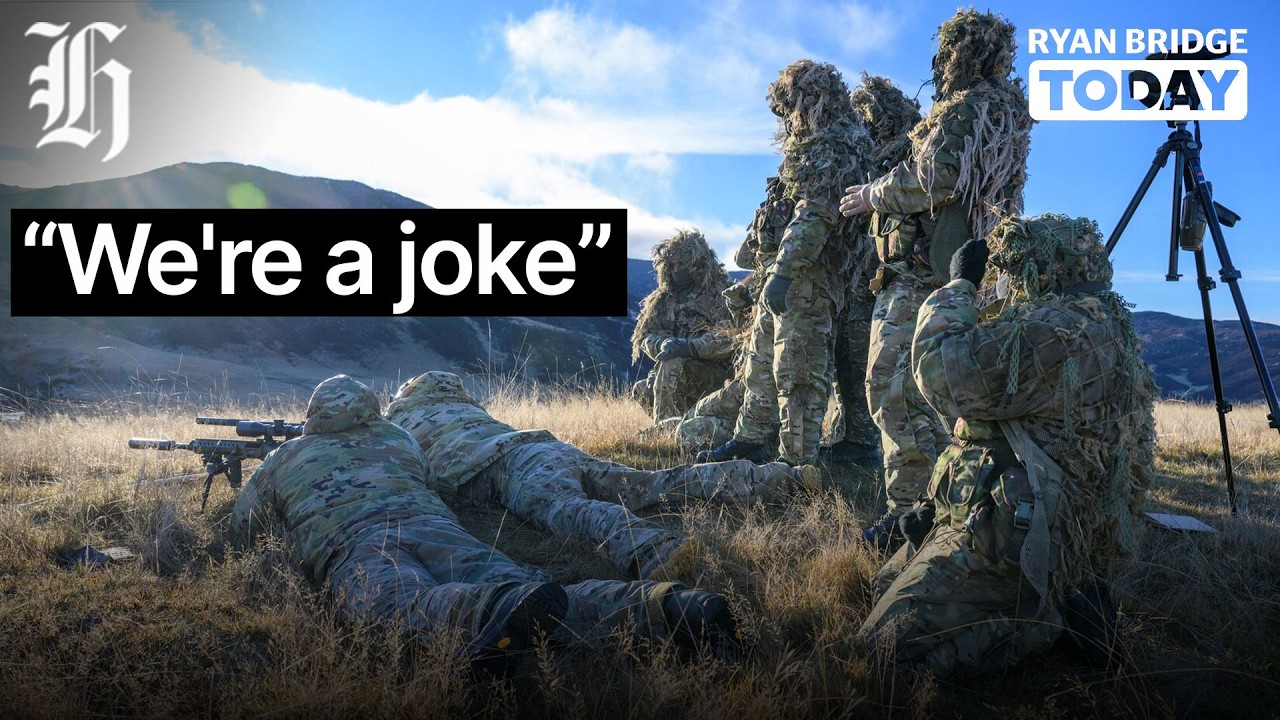 'We're a joke': Is our defence spending letting us down? | Ryan Bridge TODAY