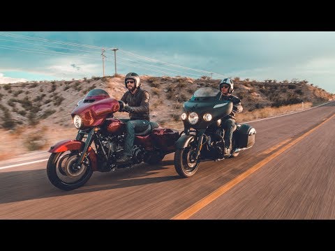 Harley Street Glide Special & Indian Chieftain Dark Horse: Auf der Jagd nach der Sonnenfinsternis...