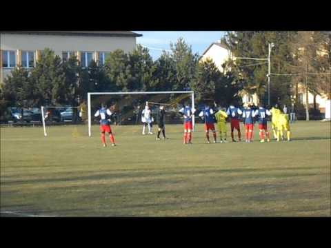 Wesoła Zadąbrowie - Czuwaj Przemyśl 1:4. Gol z karnego na 1:1.