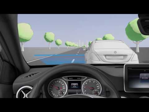 A-Class w176 Collision Prevention Assist Plus