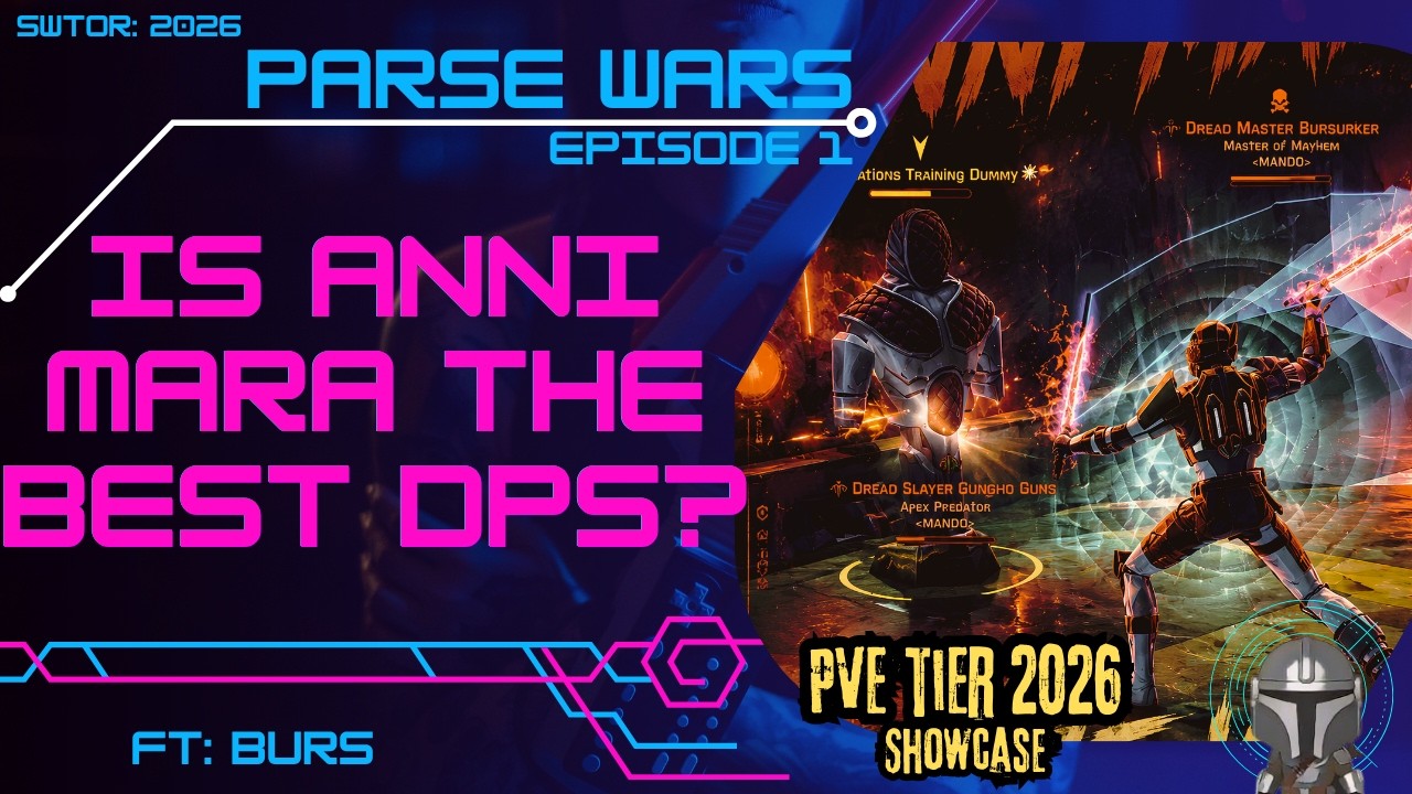 SWTOR Parse Wars Episode 1: Burs (Annihilation Marauder NIM) - Is Anni Mara the Best DPS?