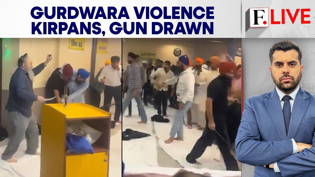Inside Germany's Gurdwara Clash: Kirpans out, Turbans In Air, Gun Fired | Firstpost Live