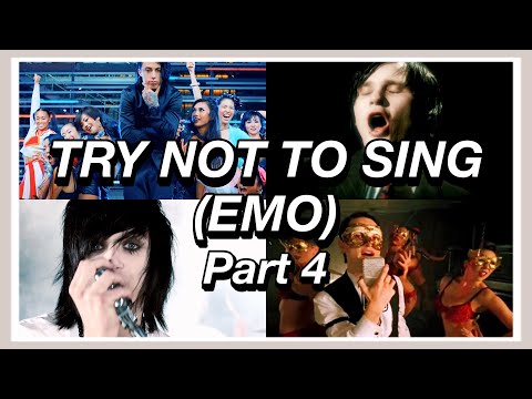 Try Not To Sing Along EMO Edition! - Part 4! 🖤