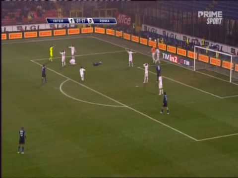 Calcio 2009 : J26 : Inter Milan - AS Rome : 3-3