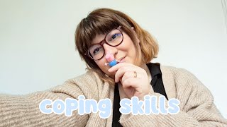 Coping skills I love as a neurospicy person ☁️ | emotional regulation for mental illness