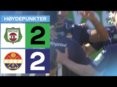 Bryne 2 - 2 Strømsgodset - Høydepunkter