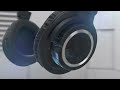 Audio-Technica ATH-M50xBT2 belaidės ausinės , Juodos spalvos