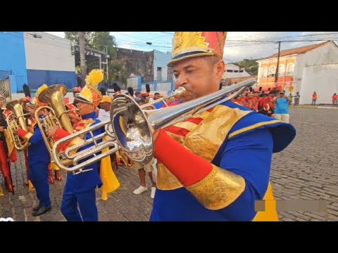 Banda Marcial FAMSIB no Festival Júlio César - 50 Anos da COBRAC