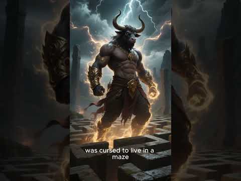“The Minotaur: The Monster of the Labyrinth 🐂🔥 | Mythology Shorts” #Mythology #Minotaur #GreekMyth