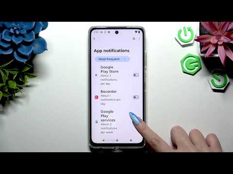 MOTOROLA Moto G86 5G – How to Turn On or Off App Notifications