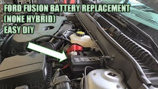 Ford fusion battery replacement and how to jump start
