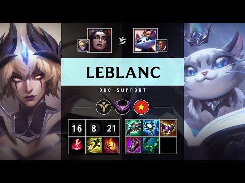 LeBlanc Support vs Yuumi - VN Master Patch 25.14