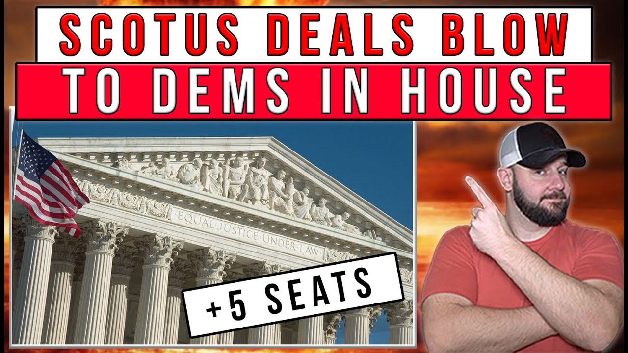 SCOTUS Drops Surprise BOMBSHELL | Texas Gets GREEN LIGHT TO USE NEW Congressional Map... +5 SEATS