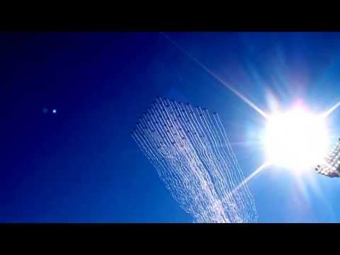 World record 49 civilian formation flyover Arrowhead