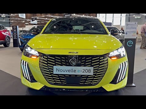 New 2024 Peugeot E-208 GT FACELIFT | Visual Review, Exterior, Interior & Infotaiment