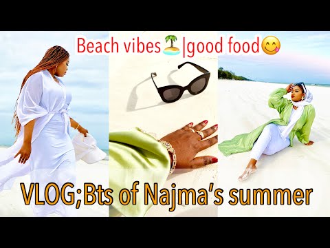 VLOG;Bts of “Najma’s Summer”💚Beach vibes🏝and living life||Diani,Kenya🇰🇪