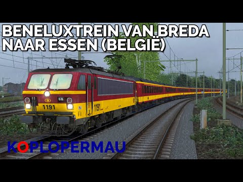 Train Simulator Classic 2024: Met een oude Beneluxtrein met HLE11 van Breda naar Essen!