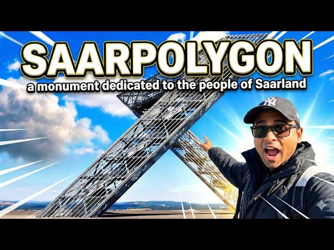 Saarpolygon: A monument for the people of Saarland by the people of Saarland | Germany Vlog 🇩🇪