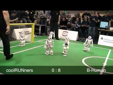 B-Human vs. coolRUNners, RoboCup German Open 2012, SPL Prelimiaries, 2nd Half