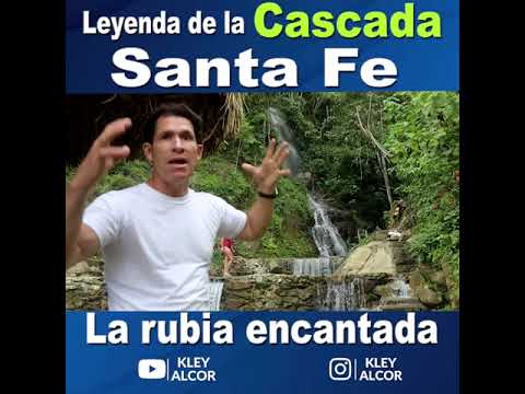 LEYENDA DE LA CASCADA SANTA FE-LA RUBIA ENCANTADA-Jaén.