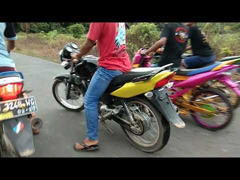 Balapan herex di desa Sungai pakit