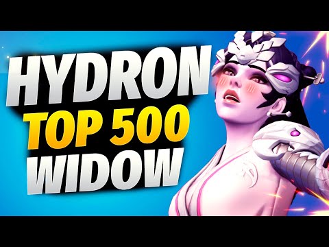 Hydron is Dominating as Widow! [Overwatch 2 Season 19 Top 500]