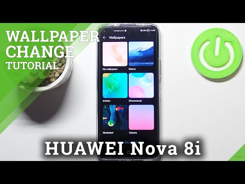 How to Change Wallpaper on HUAWEI Nova 8i - Display Settings