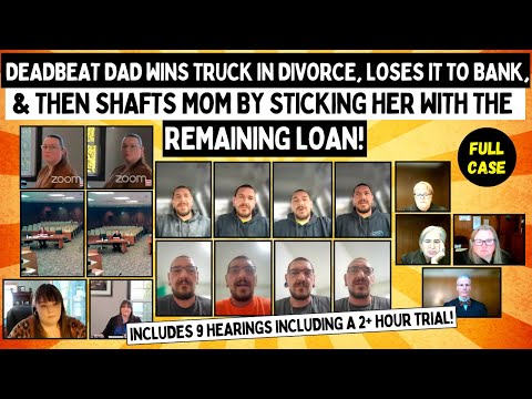 Deadbeat Dad WINS Truck In Divorce, LOSES It To BANK, & SHAFTS Mom By Sticking Her With The LOAN!
