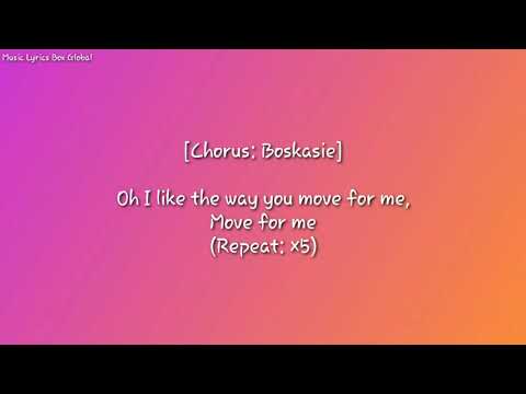 Cassper Nyovest - Move for Me (Music Lyrics Video) feat Boskasie
