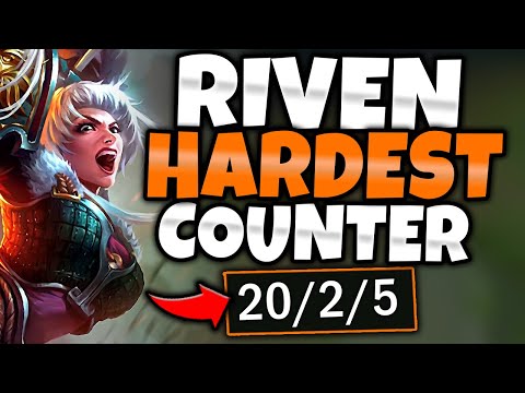 RIVEN'S HARDEST COUNTER MATCHUP! (HOW TO BEAT) - S12 RIVEN TOP  GAMEPLAY! (Season 12 Riven Guide)