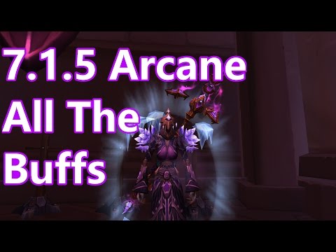 WoW Legion - 7.1 Arcane Mage PvP - 7.1.5 MAJOR Buffs - Battleground w/Commentary