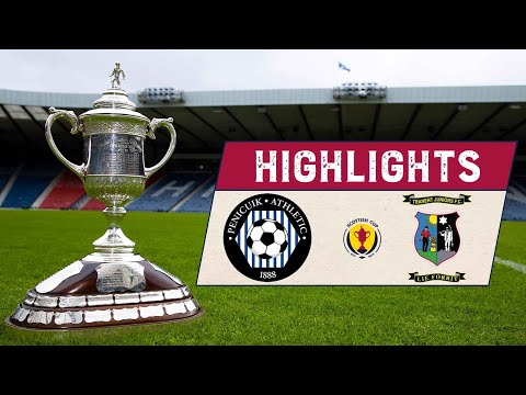HIGHLIGHTS | Penicuik Athletic 1-3 Tranent Juniors | Scottish Cup 2021-22 First Round
