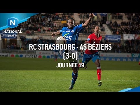J19 : RC Strasbourg - AS Béziers (3-0), le résumé