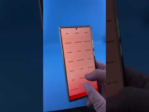 Samsung Note 20 Ultra Secret Code To Test Hidden Feature #short #shorts #trendingshorts