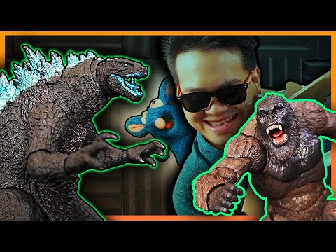 SH Monsterarts GODZILLA vs. KONG ft. StinkyBlueRat! | JobbytheHong Review