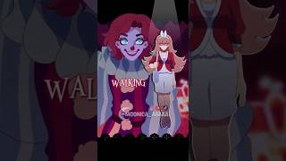 [OC: Brisky and Nicole] UNHEALTHY OBSESSION #animationmeme #shorts