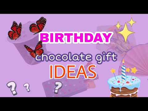 Birthday Gift Ideas💕 | Chocolate gift ideas | #namiraartgallery #giftideas #chocolategift
