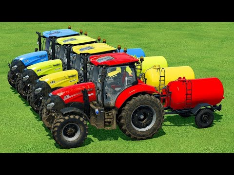 HARVEST GRASS AND MAKE BALES WITH CASE TRACTOR  | Farming Video 2023
