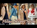 Best Street Style Outfits 2024. Spring Fashion Trends in Milan. Street Fashion VLOG & Shopping walk