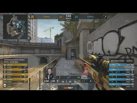 OVERTIME MADNESS!! - FURIA vs fnatic - DreamHack Masters Malmo 2019 - CS:GO