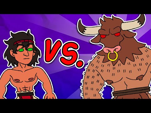 Theseus Vs. The Minotaur - Greek Mythology Explained