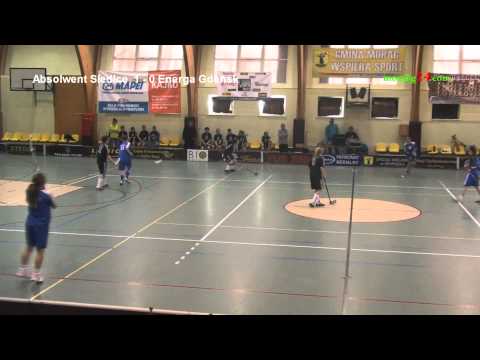 Finał Mistrzostw Polski w Unihokeju   Morąg 15 04 11 r  Absolwent Siedlec   Energa Gdańsk