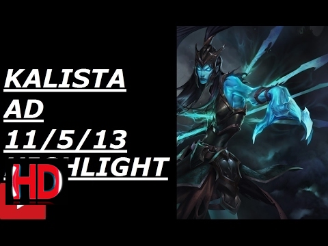 KALISTA VS MISS FORTUNE 칼리스타 미스포츈 HIGHLIGHT challenger rank solo TKGAME lol replays 롤| VivuGaming✔