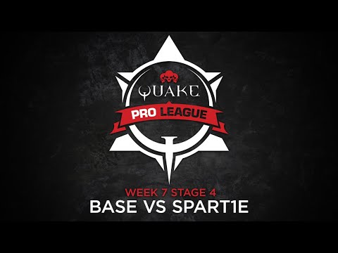 base vs Spart1e - Quake Pro League - Stage 4 Week 7