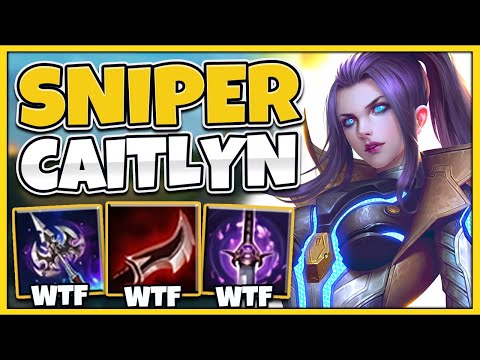 WTF! ONE CAITLYN SPELL ONE-SHOTS FROM ACROSS MAP! 100% LETHALITY NUKES! - League of Legends